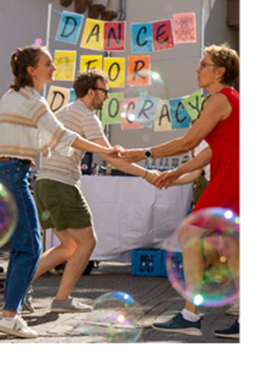 Menschen tanzen Gemeinsam