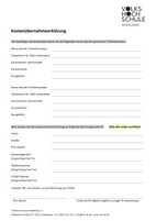 Kostenübernahmeerklärung als PDF