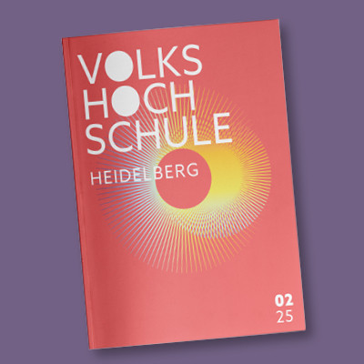 Programmheft vhs Heidelberg für Herbstsemester 2025/2